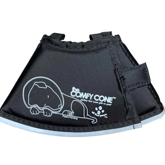 All Four Paws Black Comfy Cone Medium - Picture 7 of 9